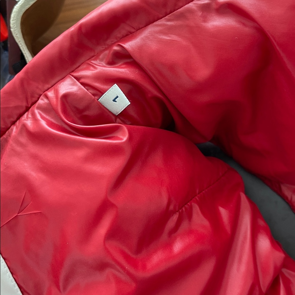 Moncler Vibrant Red Quilted Vest - Picture 5 of 5